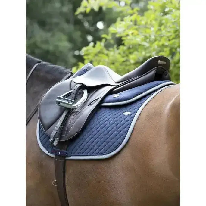 Lemieux Wither Relief Jump Pad Navy-Saddle Pads-Lemieux-Large-Navy-Horsey Shopping