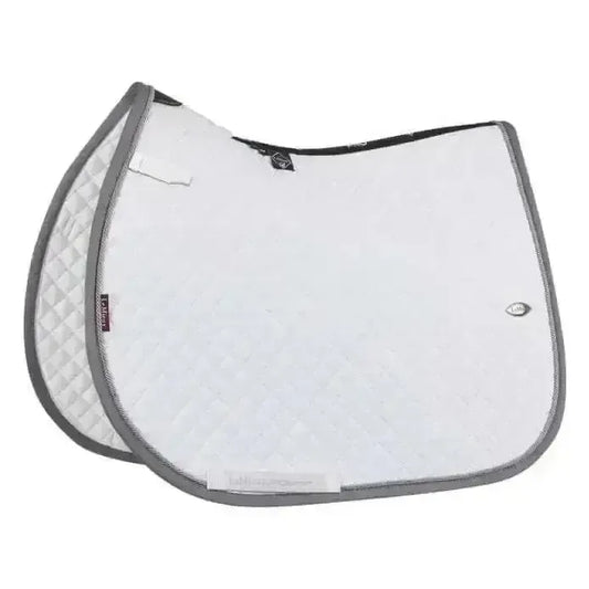 Lemieux Wither Relief Mesh Jumping Pad White-Saddle Pads-Lemieux-White-Large-Horsey Shopping