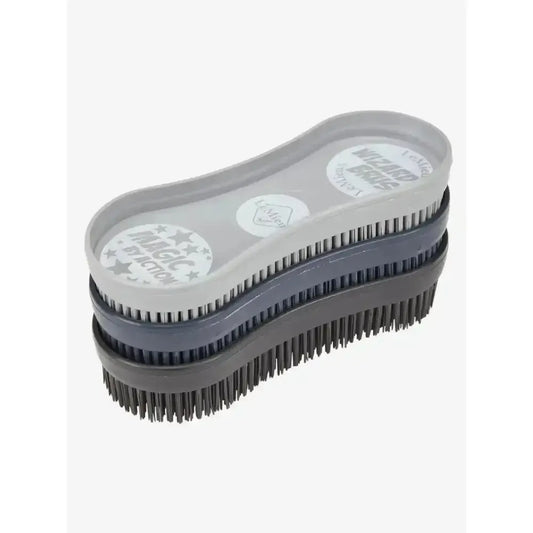 Lemieux Wizard Brush Trio Navy/Black/Grey-Brushes & Combs-Lemieux-Navy/Black/Grey-One Size-Horsey Shopping