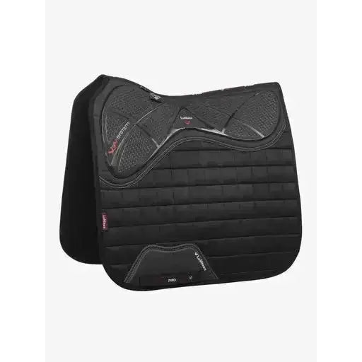 Lemieux X-Grip Silicone Dressage Square Black-Dressage Saddle Pads-Lemieux-Large-Black-Horsey Shopping