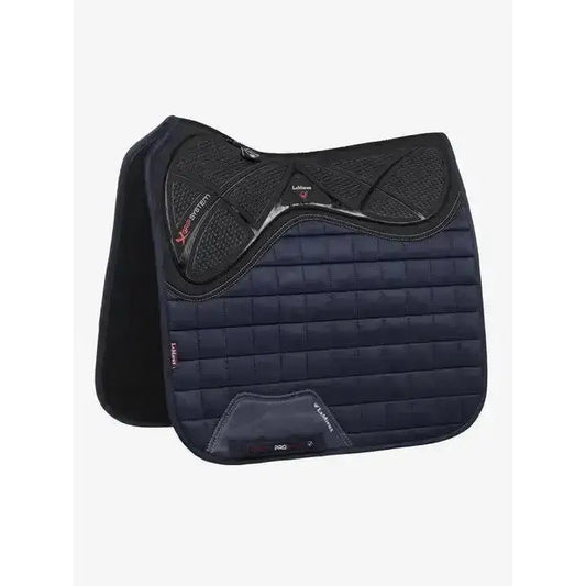 Lemieux X-Grip Silicone Dressage Square Navy-Dressage Saddle Pads-Lemieux-Large-Navy-Horsey Shopping