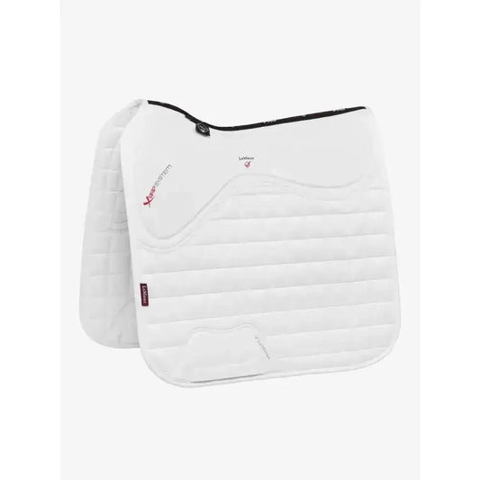 Lemieux X-Grip Silicone Dressage Square White-Dressage Saddle Pads-Lemieux-Large-White-Horsey Shopping