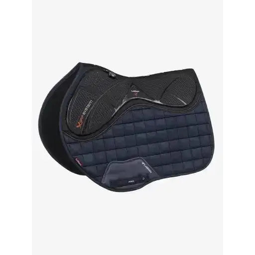 Lemieux X-Grip Silicone EuroJump Square Navy-Saddle Pads-Lemieux-Large-Navy-Horsey Shopping
