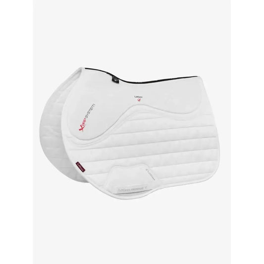 Lemieux X-Grip Silicone EuroJump Square White-Saddle Pads-Lemieux-Large-White-Horsey Shopping