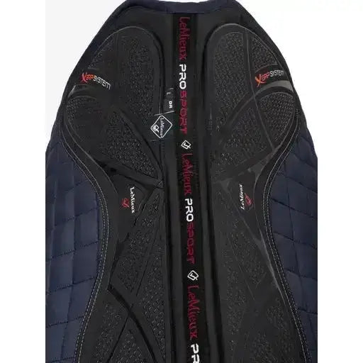 Lemieux X-Grip Twin Sided Dressage Square Navy-Dressage Saddle Pads-Lemieux-Large-Navy-Horsey Shopping