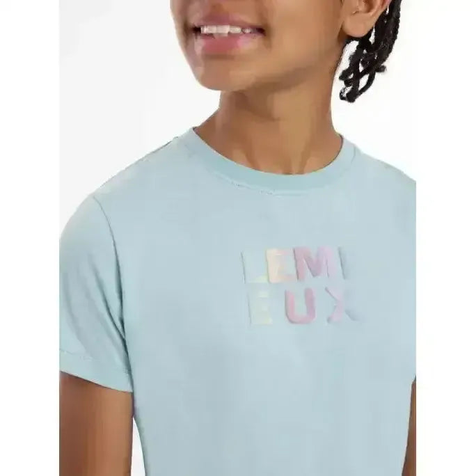 Lemieux Young Rider Arianna T-Shirt Aqua-T Shirts-Lemieux-Aqua-7-8 years-Horsey Shopping