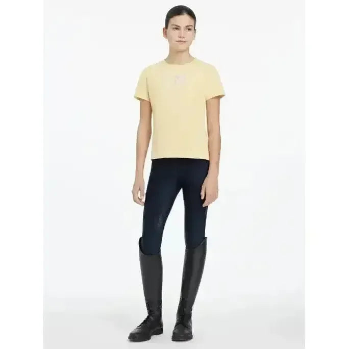 Lemieux Young Rider Arianna T-Shirt Mimosa-T Shirts-Lemieux-Mimosa-7-8 years-Horsey Shopping