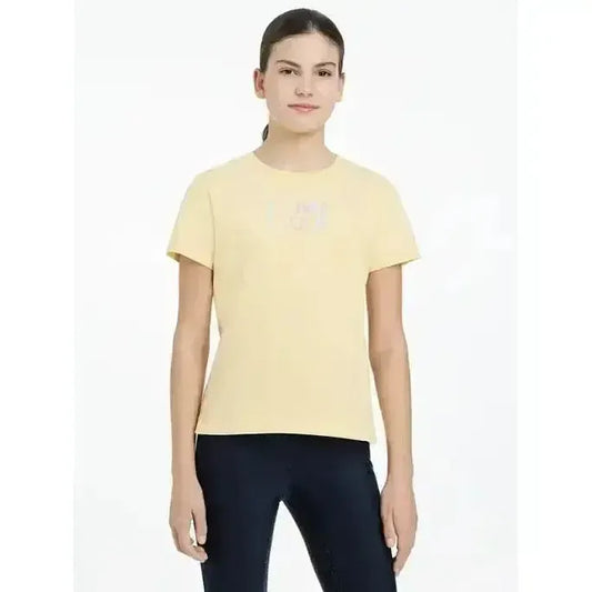 Lemieux Young Rider Arianna T-Shirt Mimosa-T Shirts-Lemieux-Mimosa-7-8 years-Horsey Shopping