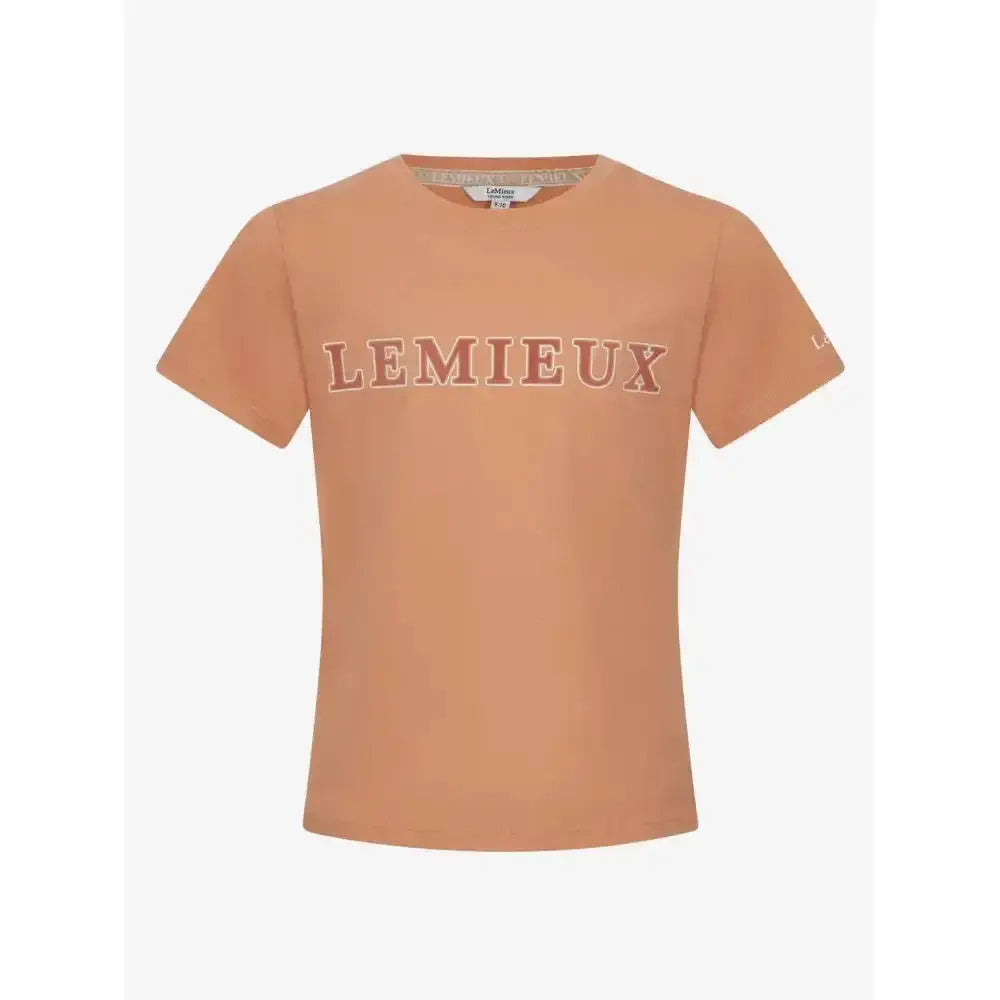 Lemieux Young Rider Arianna T-Shirt Sherbet-T Shirts-Lemieux-7-8 Years-Horsey Shopping