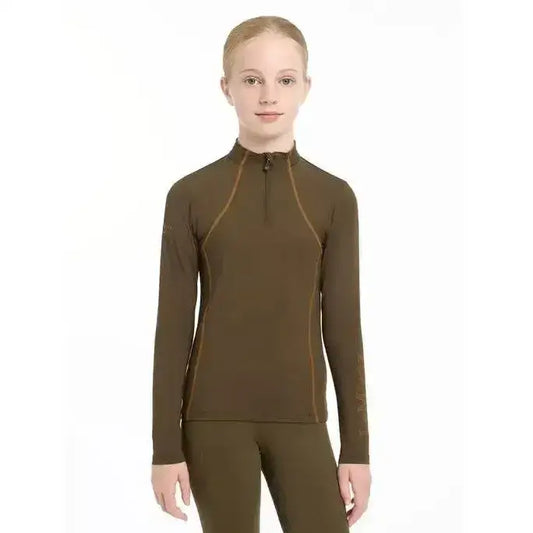 Lemieux Young Rider Base Layer Alpine-Base Layers-Lemieux-7-8 years-Alpine-Horsey Shopping