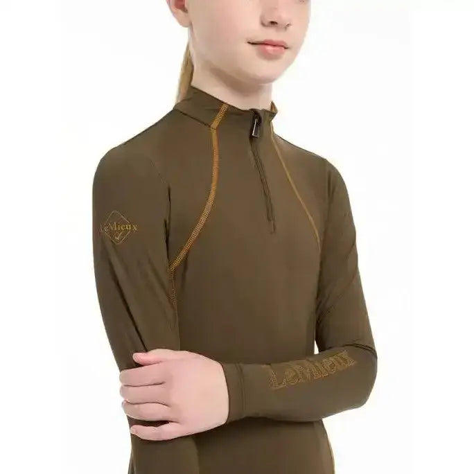Lemieux Young Rider Base Layer Alpine-Base Layers-Lemieux-7-8 years-Alpine-Horsey Shopping