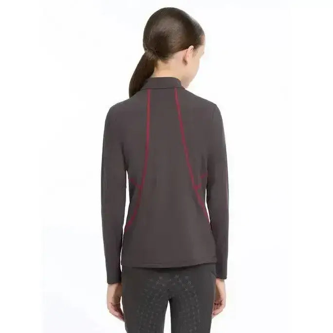 Lemieux Young Rider Base Layer Cinder-Base Layers-Lemieux-7-8 years-Cinder-Horsey Shopping