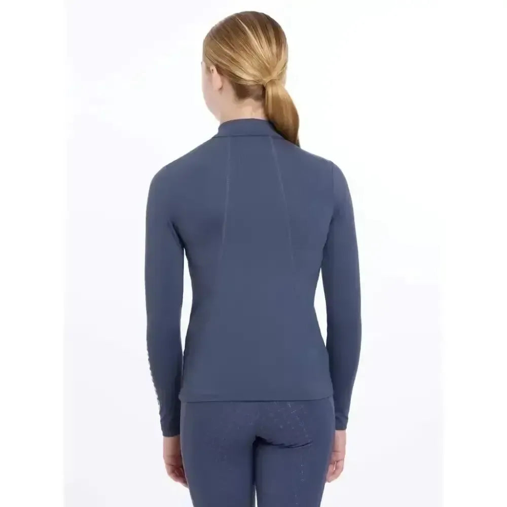 Lemieux Young Rider Base Layer Dusk Blue-Base Layers-Lemieux-Dusk Blue-7-8 years-Horsey Shopping