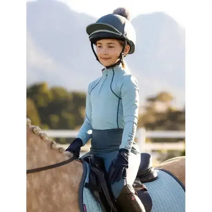Lemieux Young Rider Base Layer Glacier-Base Layers-Lemieux-7-8 years-Glacier-Horsey Shopping