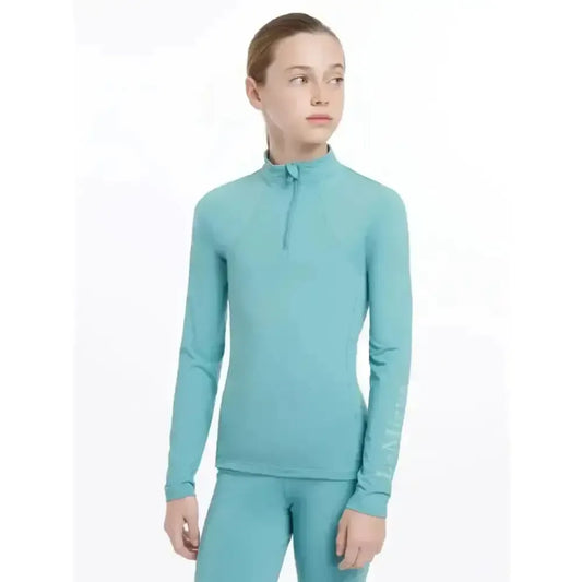 Lemieux Young Rider Base Layer Lagoon-Base Layers-Lemieux-Lagoon-7-8 years-Horsey Shopping