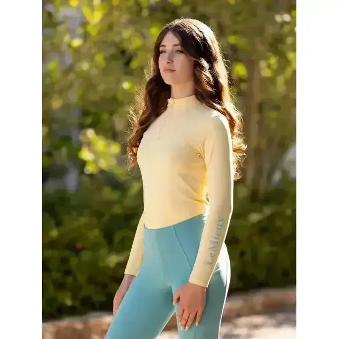Lemieux Young Rider Base Layer Mimosa-Base Layers-Lemieux-Mimosa-7-8 years-Horsey Shopping