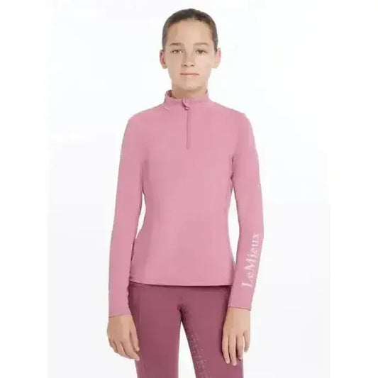 Lemieux Young Rider Base Layer Peony-Base Layers-Lemieux-Peony-7-8 years-Horsey Shopping