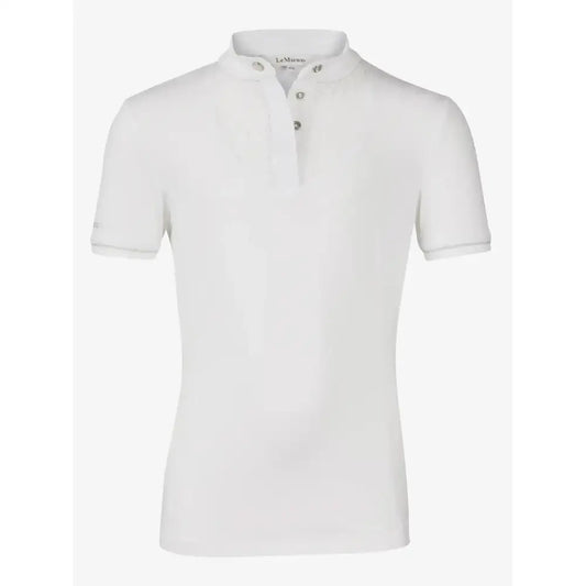 LeMieux Young Rider Belle Show Shirt White 7-8 years White Show Shirts