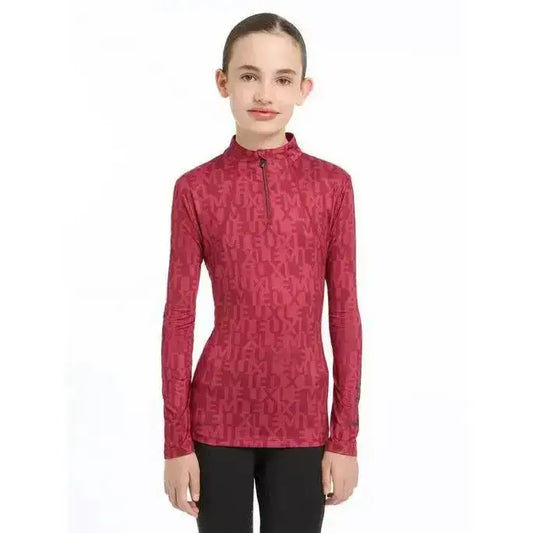 Lemieux Young Rider Casey Base Layer Ember-Base Layers-Lemieux-7-8 years-Ember-Horsey Shopping