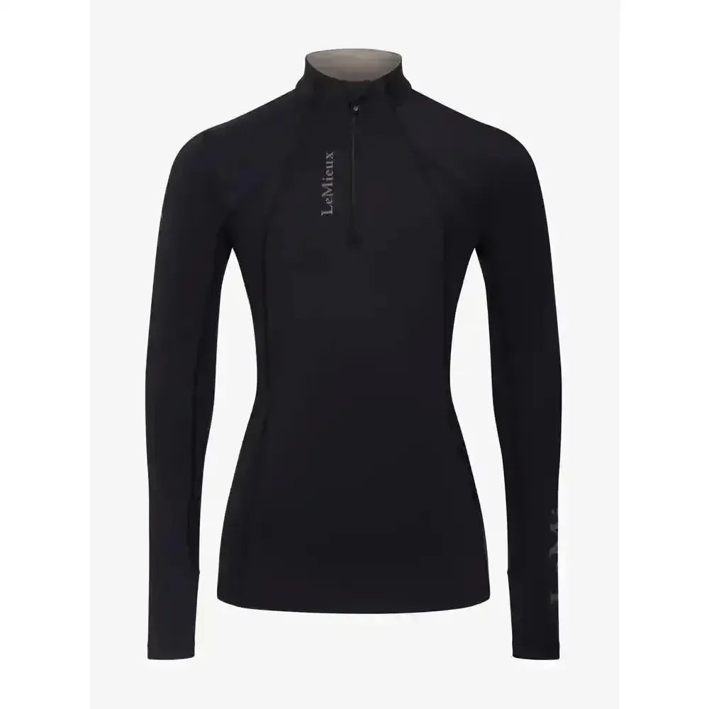 Lemieux Young Rider Classique Base Layer Black-Base Layers-Lemieux-Black-7-8 years-Horsey Shopping