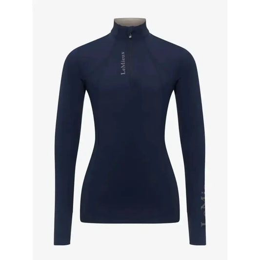 Lemieux Young Rider Classique Base Layer Navy-Base Layers-Lemieux-Navy-7-8 years-Horsey Shopping