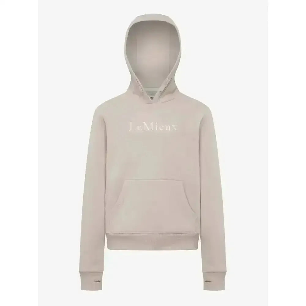 Lemieux Young Rider Classique Hoodie Stone-Hoodies-Lemieux-Stone-7-8 years-Horsey Shopping