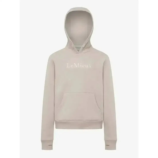 Lemieux Young Rider Classique Hoodie Stone-Hoodies-Lemieux-Stone-7-8 years-Horsey Shopping