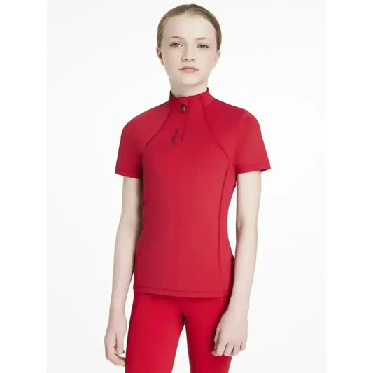 Lemieux Young Rider Classique Short Sleeve Base Layer Chilli-Base Layers-Lemieux-Chilli-7-8 years-Horsey Shopping