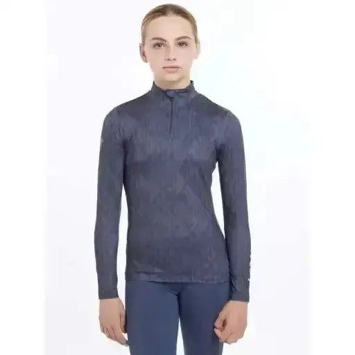 Lemieux Young Rider Clea Base Layer Dusk Blue-Base Layers-Lemieux-Dusk Blue-7-8 years-Horsey Shopping