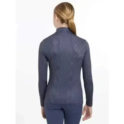Lemieux Young Rider Clea Base Layer Dusk Blue-Base Layers-Lemieux-Dusk Blue-7-8 years-Horsey Shopping