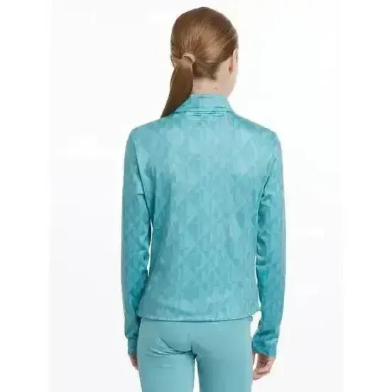 Lemieux Young Rider Clea Base Layer Lagoon-Base Layers-Lemieux-Lagoon-7-8 years-Horsey Shopping