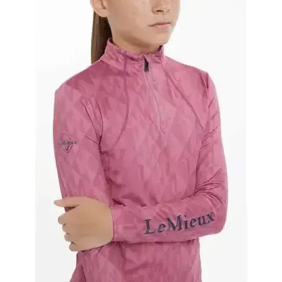 Lemieux Young Rider Clea Base Layer Peony-Base Layers-Lemieux-Peony-7-8 years-Horsey Shopping