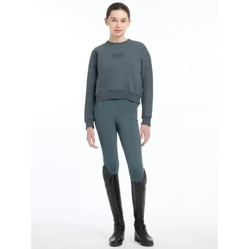 Lemieux Young Rider Clea Crew Petrol-Jumpers-Lemieux-7-8 years-Petrol-Horsey Shopping