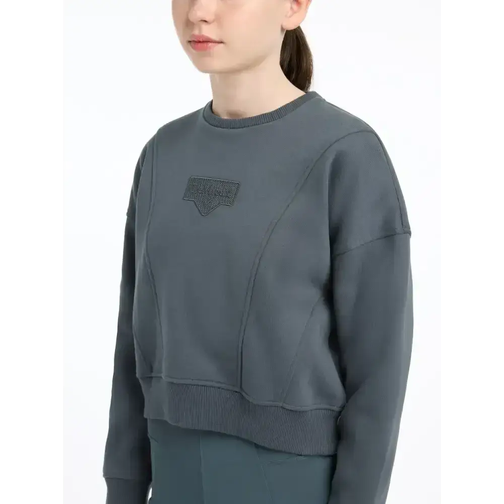 Lemieux Young Rider Clea Crew Petrol-Jumpers-Lemieux-7-8 years-Petrol-Horsey Shopping