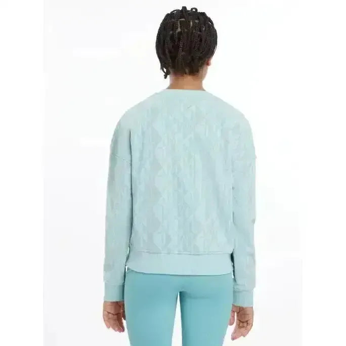 Lemieux Young Rider Clea Crew Sweat Aqua-Jumpers-Lemieux-Aqua-7-8 years-Horsey Shopping