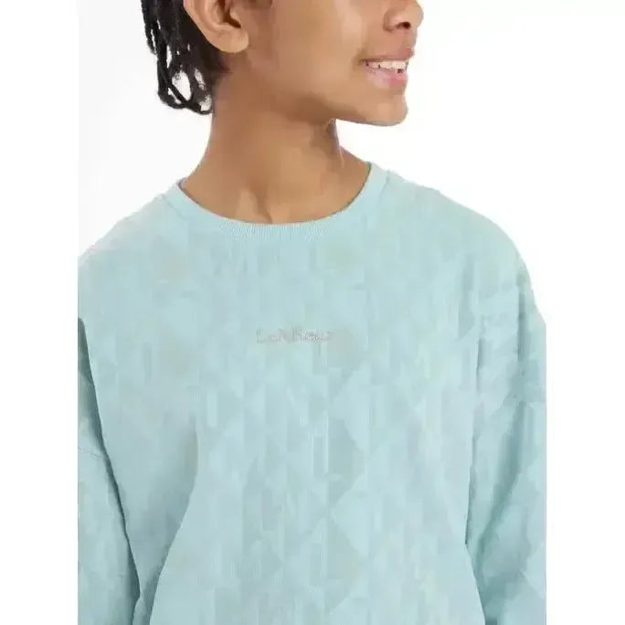 Lemieux Young Rider Clea Crew Sweat Aqua-Jumpers-Lemieux-Aqua-7-8 years-Horsey Shopping
