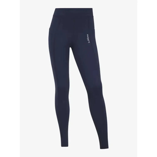 Lemieux Young Rider Darla Sport Legging Navy-Riding Tights-Lemieux-Navy-7-8 years-Horsey Shopping
