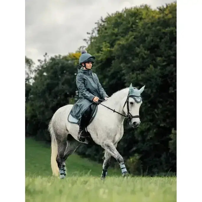 Lemieux Young Rider Elements Coat Petrol-Coats & Jackets-Lemieux-7-8 years-Petrol-Horsey Shopping