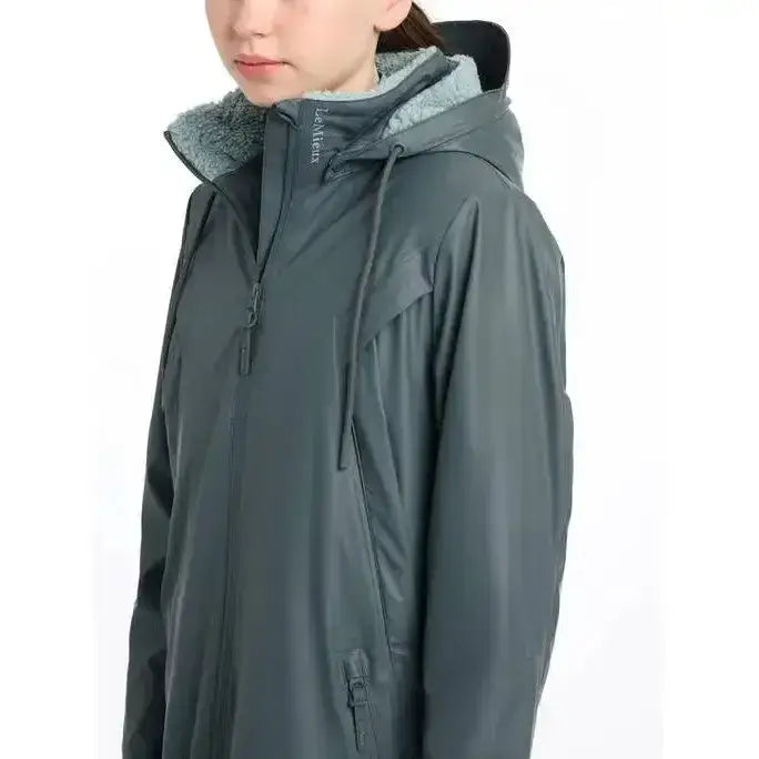 Lemieux Young Rider Elements Coat Petrol-Coats & Jackets-Lemieux-7-8 years-Petrol-Horsey Shopping