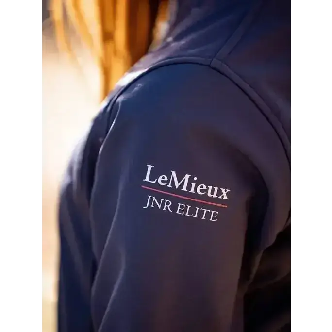 Lemieux Young Rider Elite Soft Shell Jacket Navy-Outdoor Coats & Jackets-Lemieux-9-10 years-Navy-Horsey Shopping