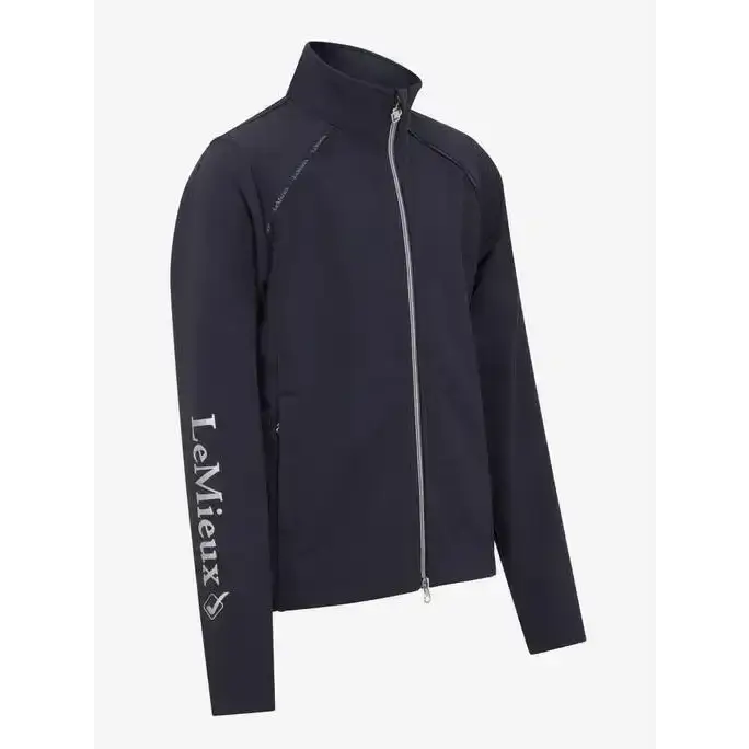 Lemieux Young Rider Elite Soft Shell Jacket Navy-Outdoor Coats & Jackets-Lemieux-9-10 years-Navy-Horsey Shopping