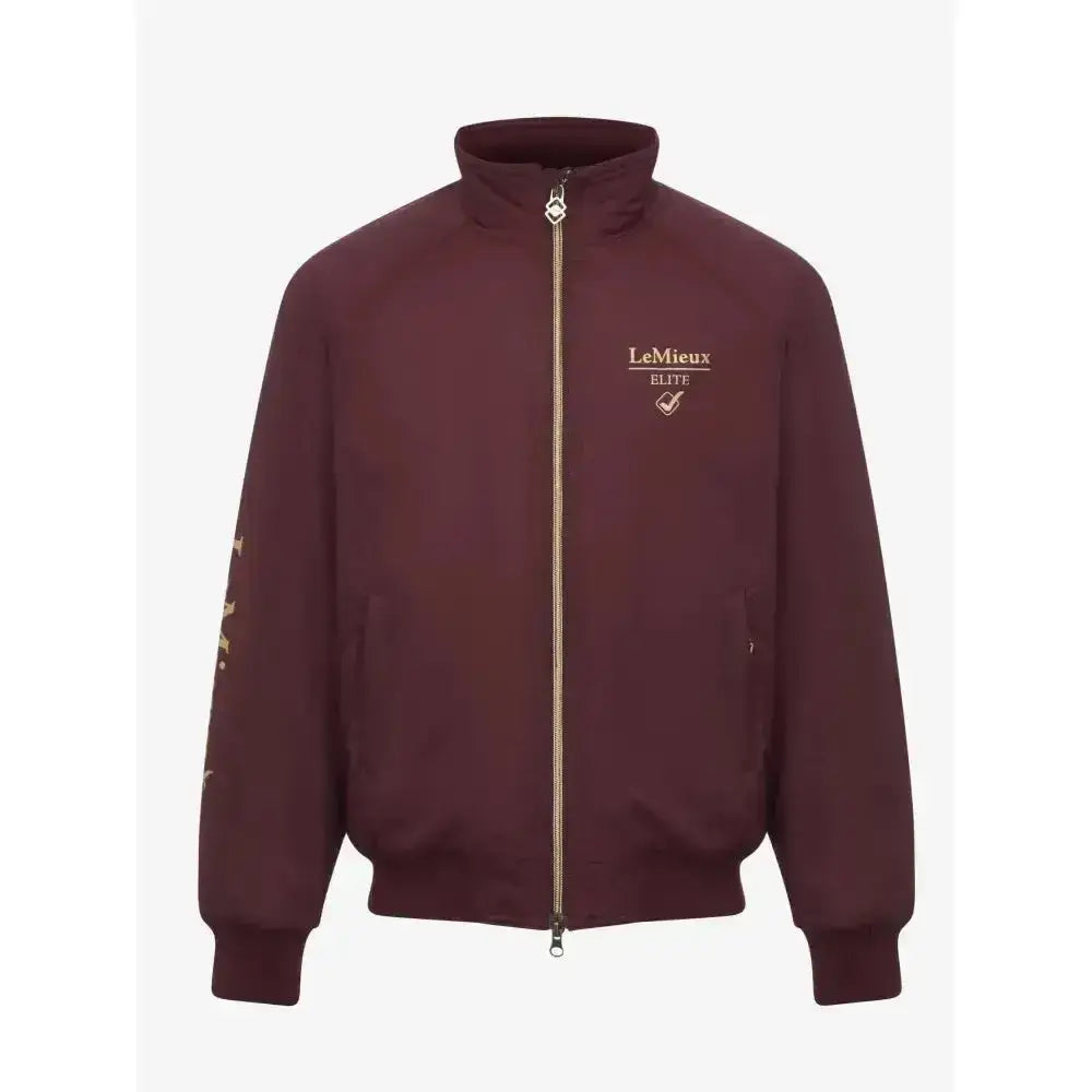 Lemieux Young Rider Elite Team Jacket Burgundy-Outdoor Coats & Jackets-Lemieux-9-10 Years-Horsey Shopping