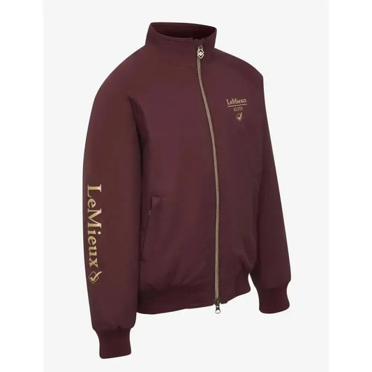 Lemieux Young Rider Elite Team Jacket Burgundy-Outdoor Coats & Jackets-Lemieux-9-10 Years-Horsey Shopping