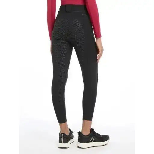 Lemieux Young Rider Ella Winter Breggings Black-Riding Tights-Lemieux-7-8 years-Black-Horsey Shopping