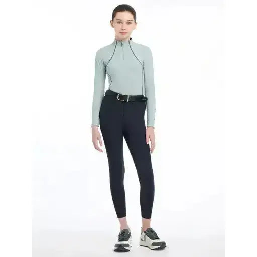 Lemieux Young Rider Ella Winter Breggings Navy-Riding Tights-Lemieux-7-8 years-Navy-Horsey Shopping