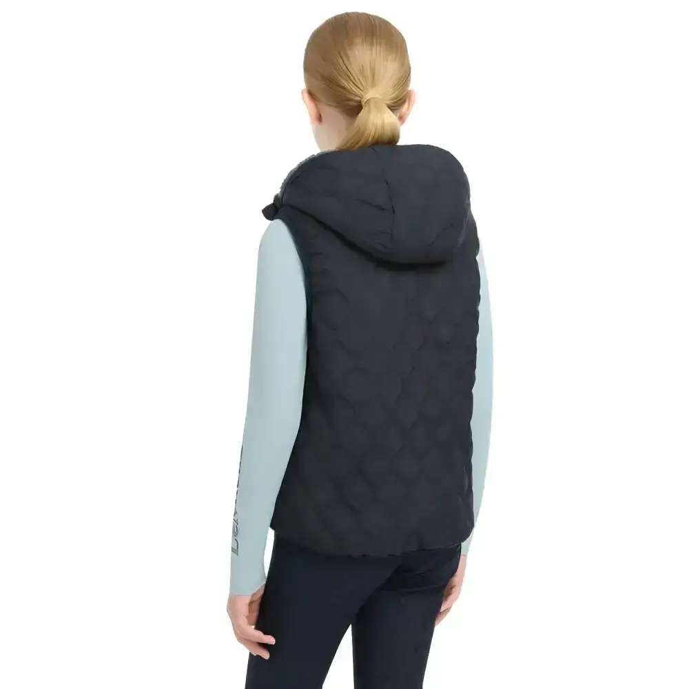 Lemieux Young Rider Eloise Reversible Winter Gilet Navy-Gilets & Bodywarmers-Lemieux-7-8 years-Navy-Horsey Shopping