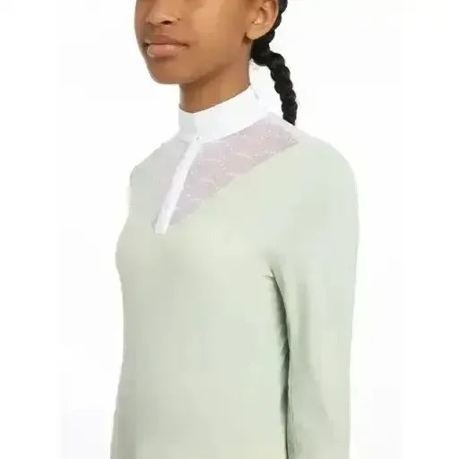 Lemieux Young Rider Eva Long Sleeve Show Shirt Pistachio-Show Shirts-Lemieux-7-8 years-Pistachio-Horsey Shopping