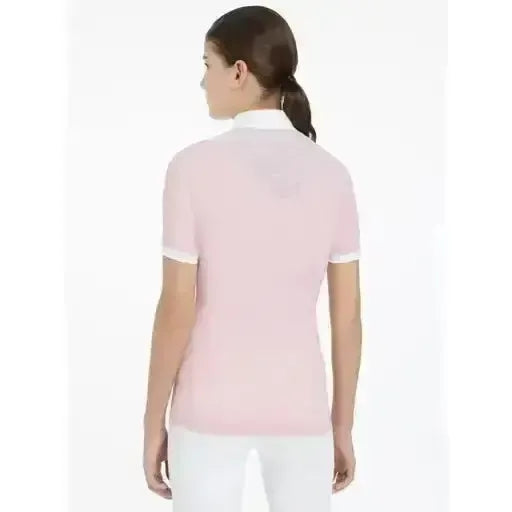 Lemieux Young Rider Eva Short Sleeve Show Shirt Blossom-Show Shirts-Lemieux-Blossom-7-8 years-Horsey Shopping