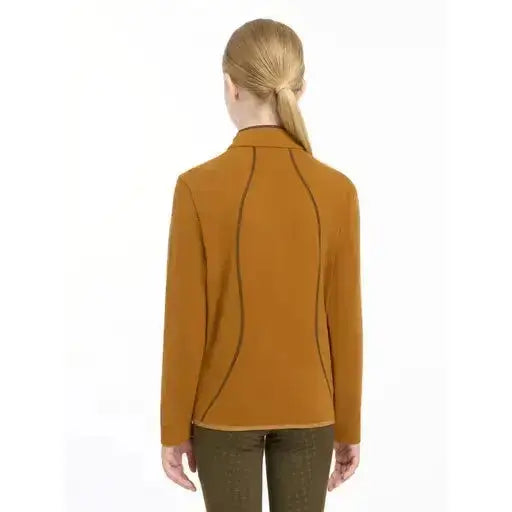 Lemieux Young Rider Felicity Fleece Zip Through Ginger-Fleece Tops-Lemieux-7-8 years-Ginger-Horsey Shopping
