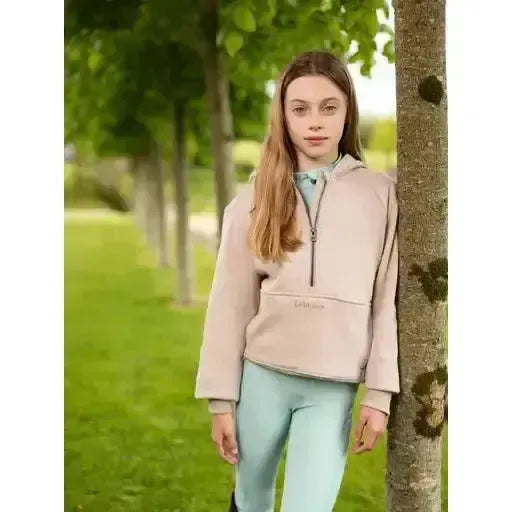 Lemieux Young Rider Harriet Pop Over Almond-Hoodies-Lemieux-Almond-7-8 years-Horsey Shopping